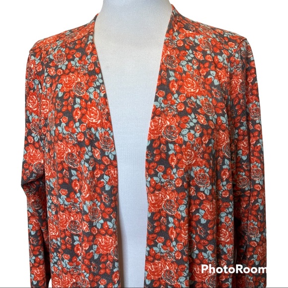 NWT Lularoe floral duster/cardigan - Picture 2 of 5